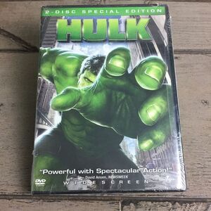New Sealed Hulk 2 Disc Special Edition DVD Widescreen Marvel XBox Game Included